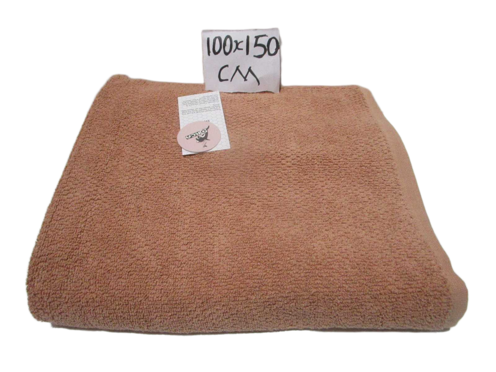 Towel Popcorn - Plain Dyed Dobby Towel - Duble Ply 2/20 - 550 Gsm - Combed Cotton Yarn