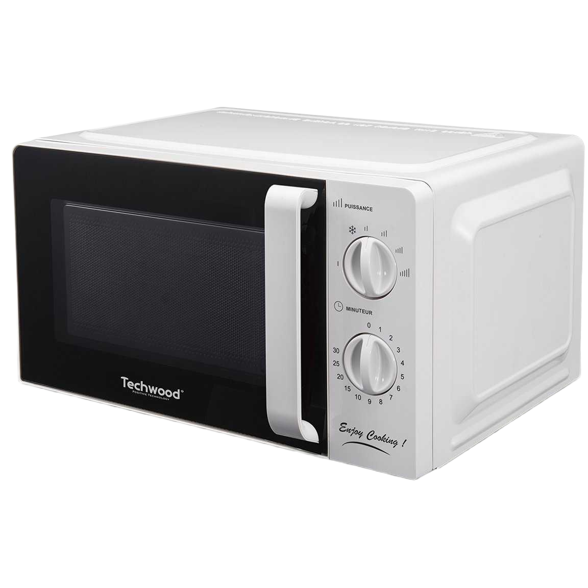 Microwave 20l Se´lecteur 6 Positions Fonction De´conge´lation Plateau Tournant 245mm Minuterie 30 Minutes Arre^t Automatique " Signal Sonore De Fin De Cuisson Puissance : 700w