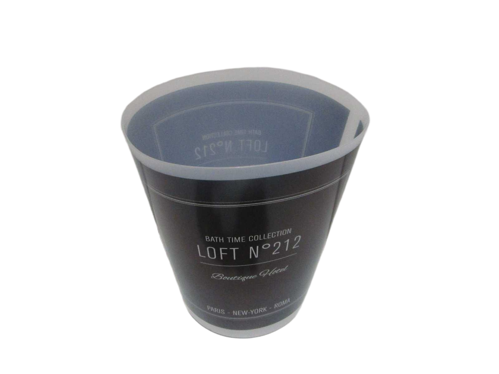 Dustbin Pp Imprimee 5l - Neo Retro Black