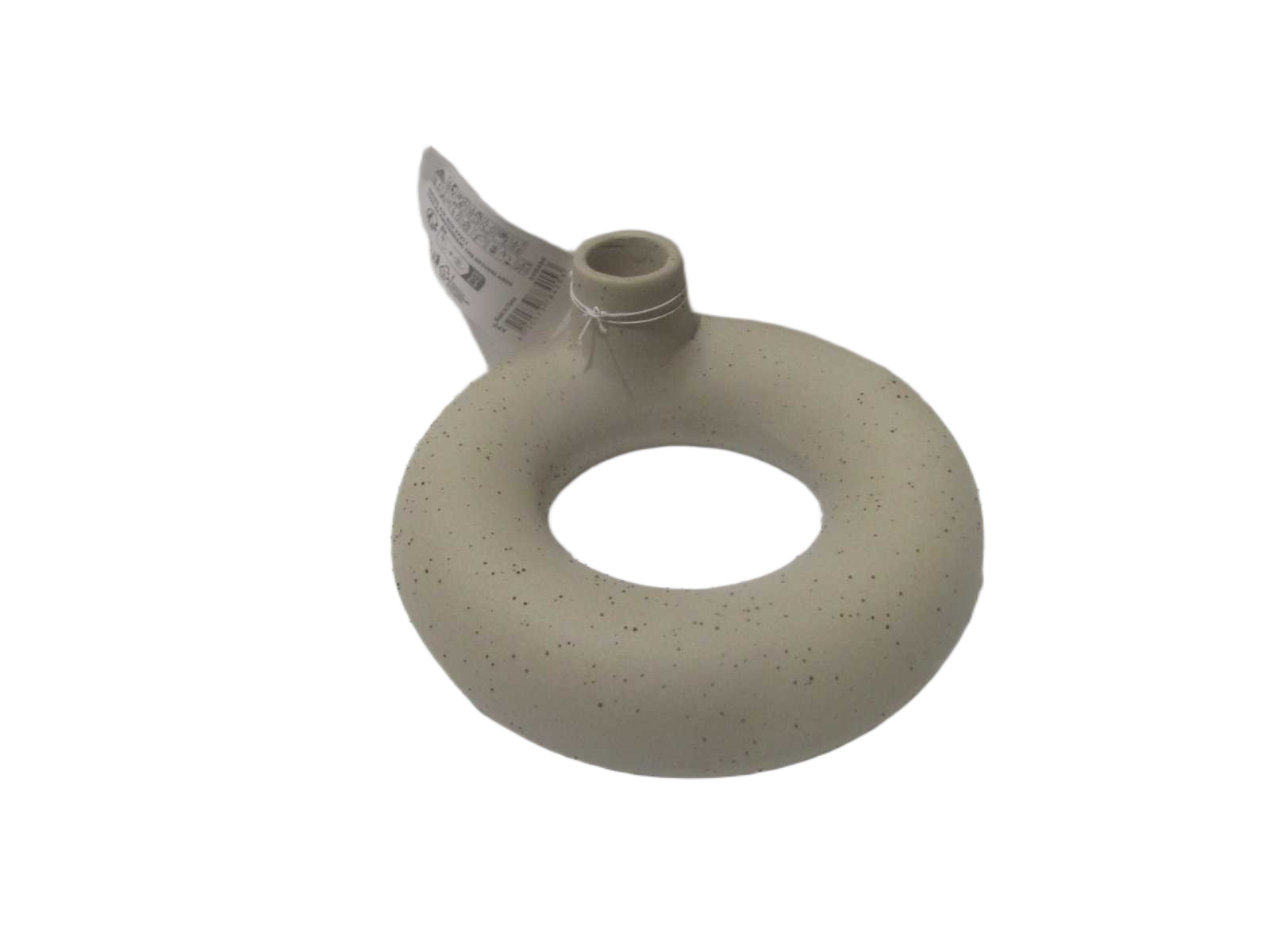 Candle Holder 14x6cm Donut