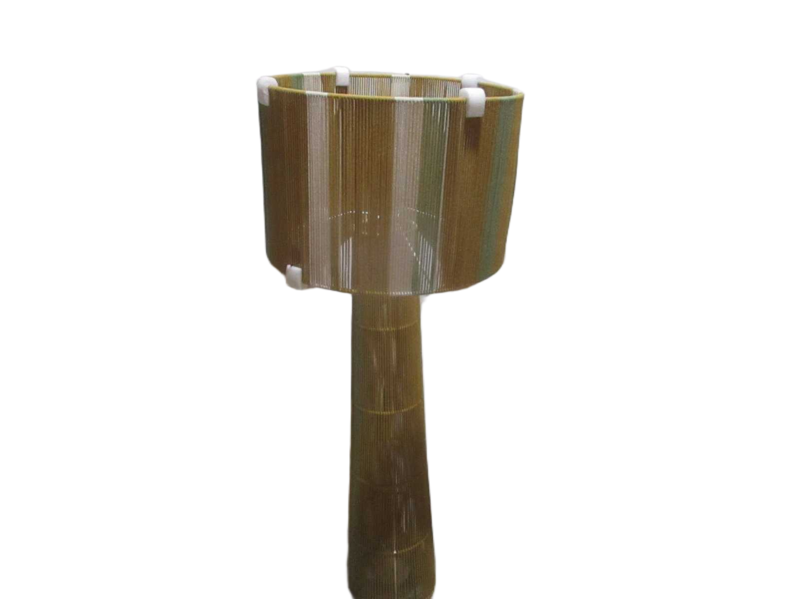 Tall Floor Lamp - Handmade In Cotton