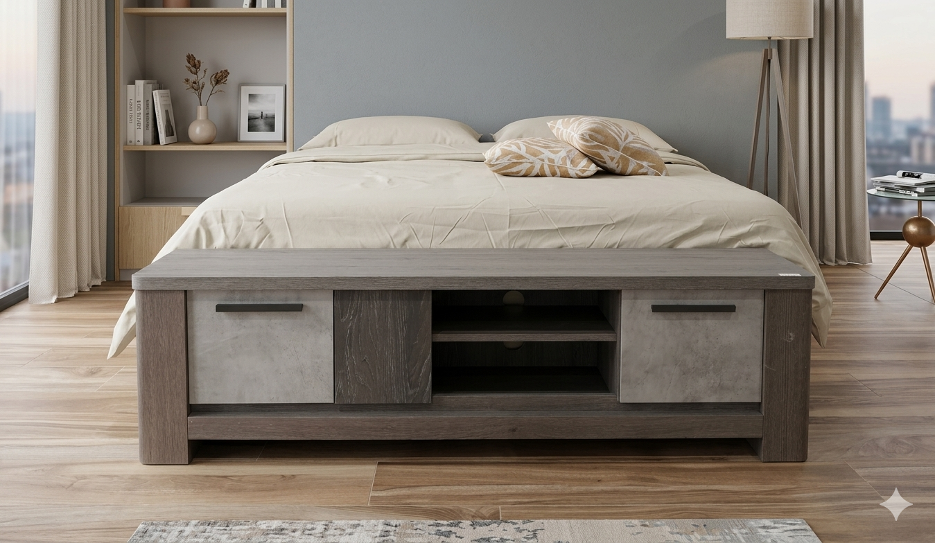 Tv Stand 3 Doors With Led