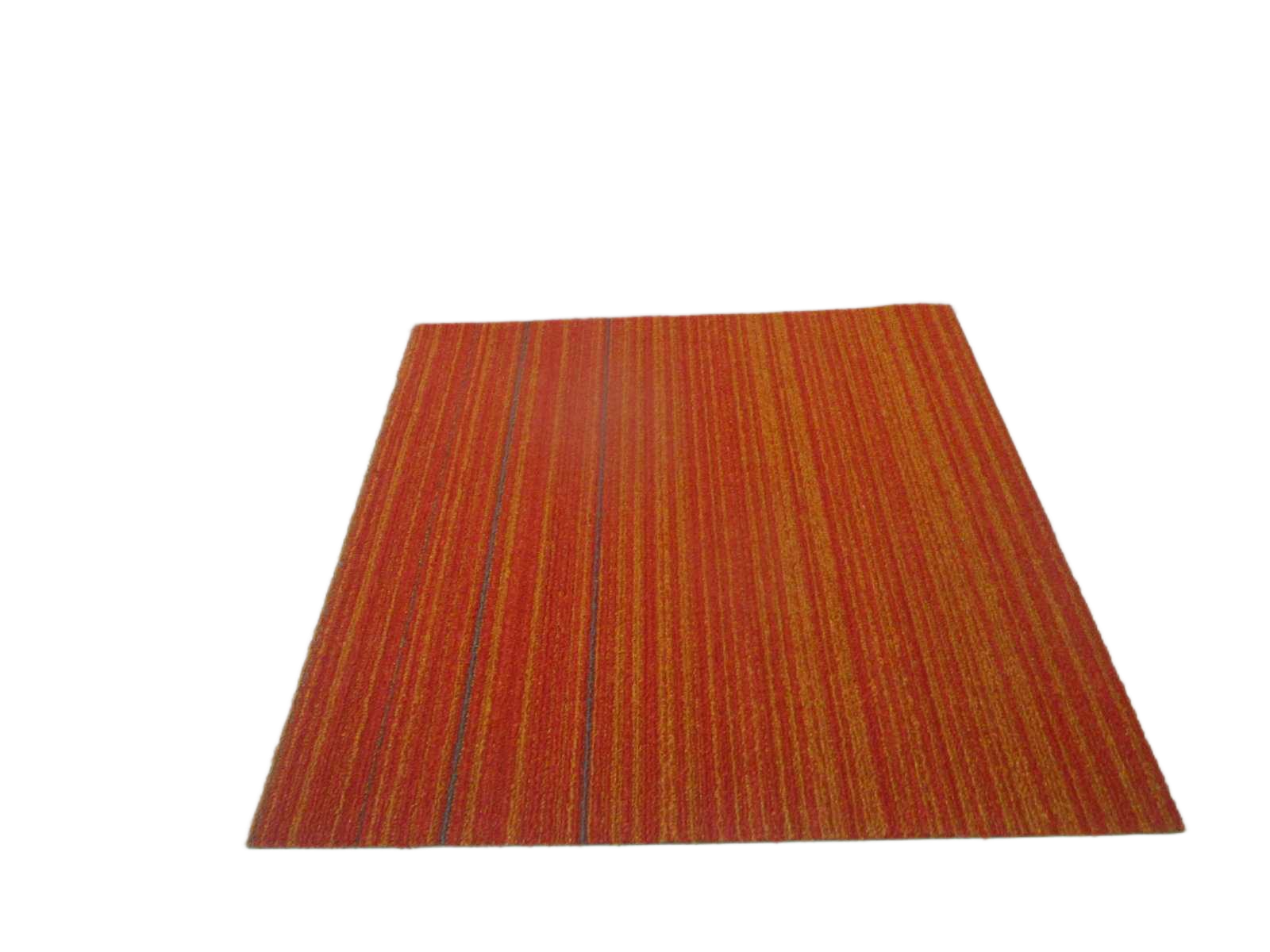Carpet Tile Orange 50cm*50cm*0.7cm 01a 550 Gsm Pp Top(4mm)+pvc Backing
