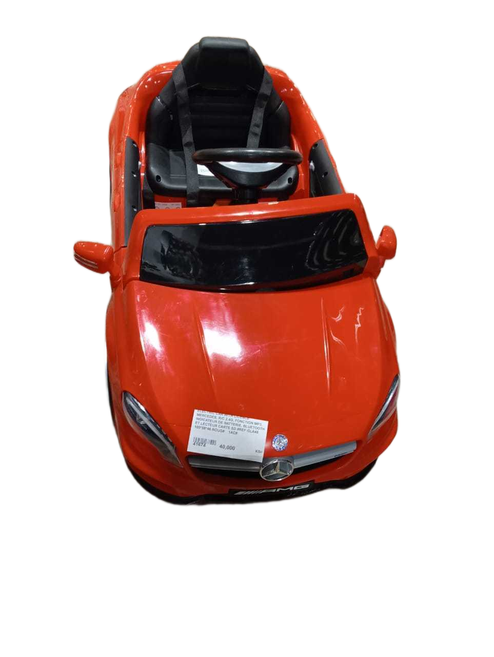 Electric Car With Licence Mercedes, R/C 2.4g, Fonction Mp3, Indicateur De Batterie, Bluetooth Et Lecteur Carte Sd
