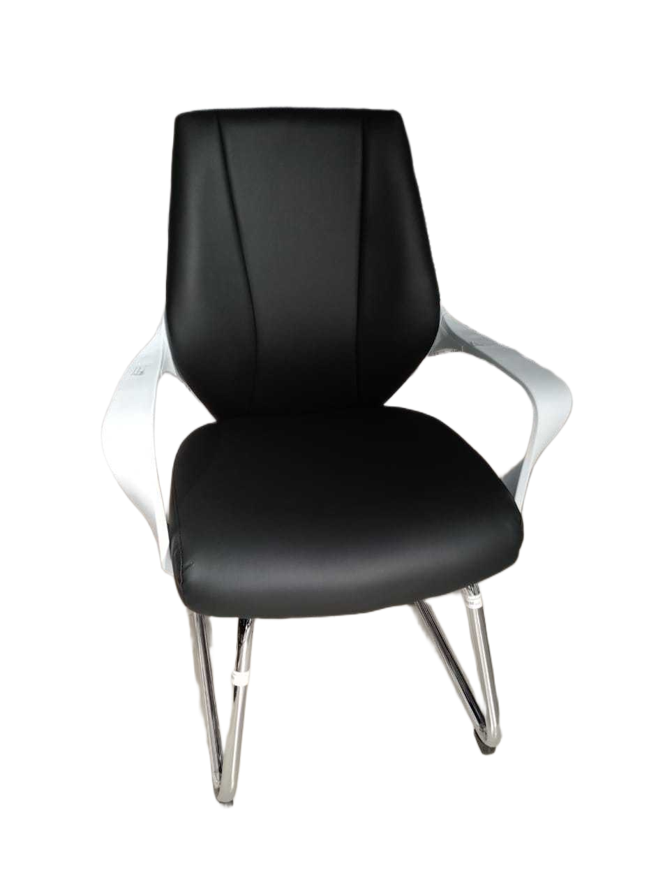 Visitor Chair Black-White Frame
