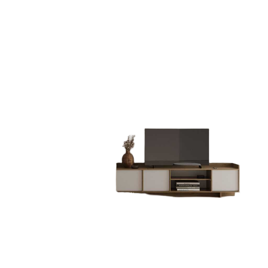 Tv Stand 3 Doors With 1 Shelf