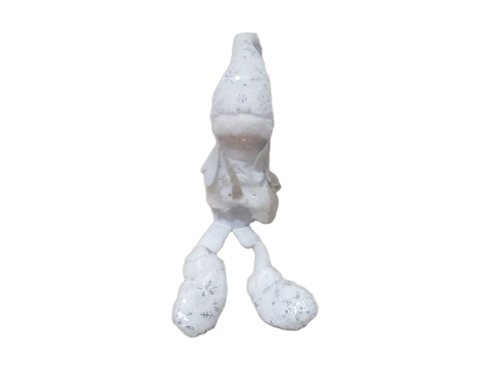 Christmas Angel-Sitting Pvc+cloth Opp Bag White 50cm