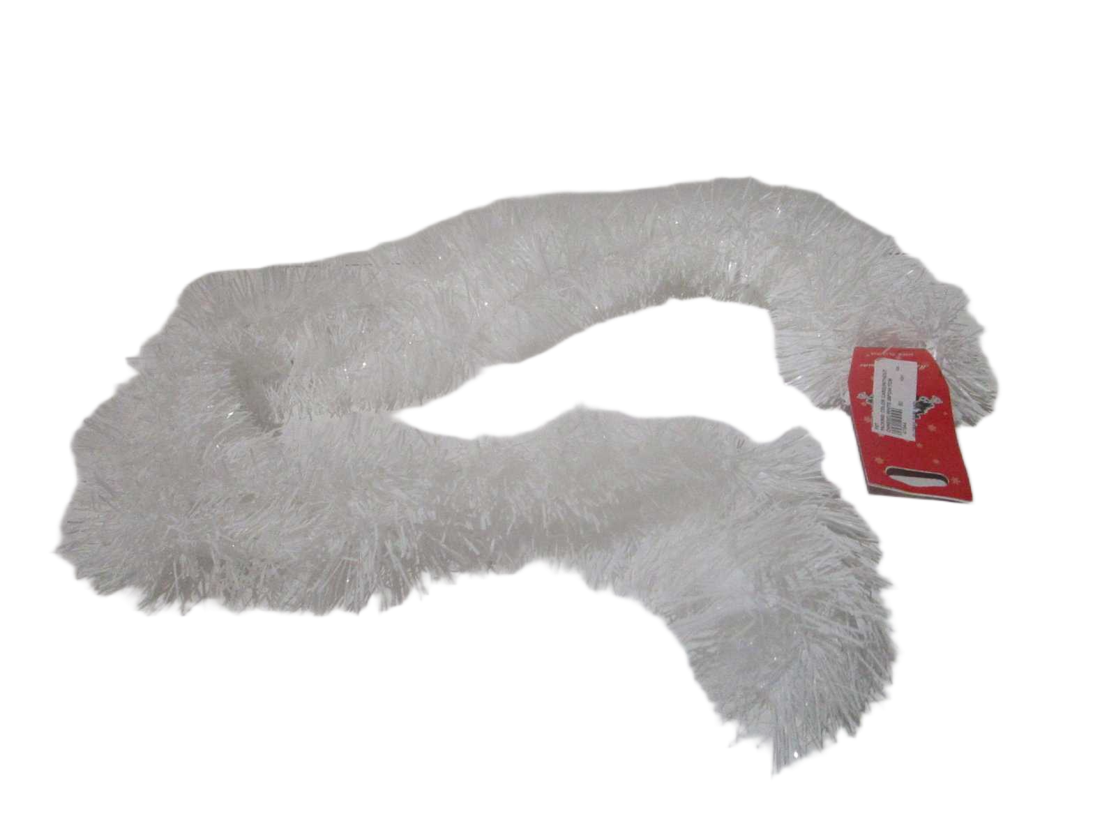 Glossy Garland Pet Packing: Color Card(Without Chinese) White 2m*dia:7cm