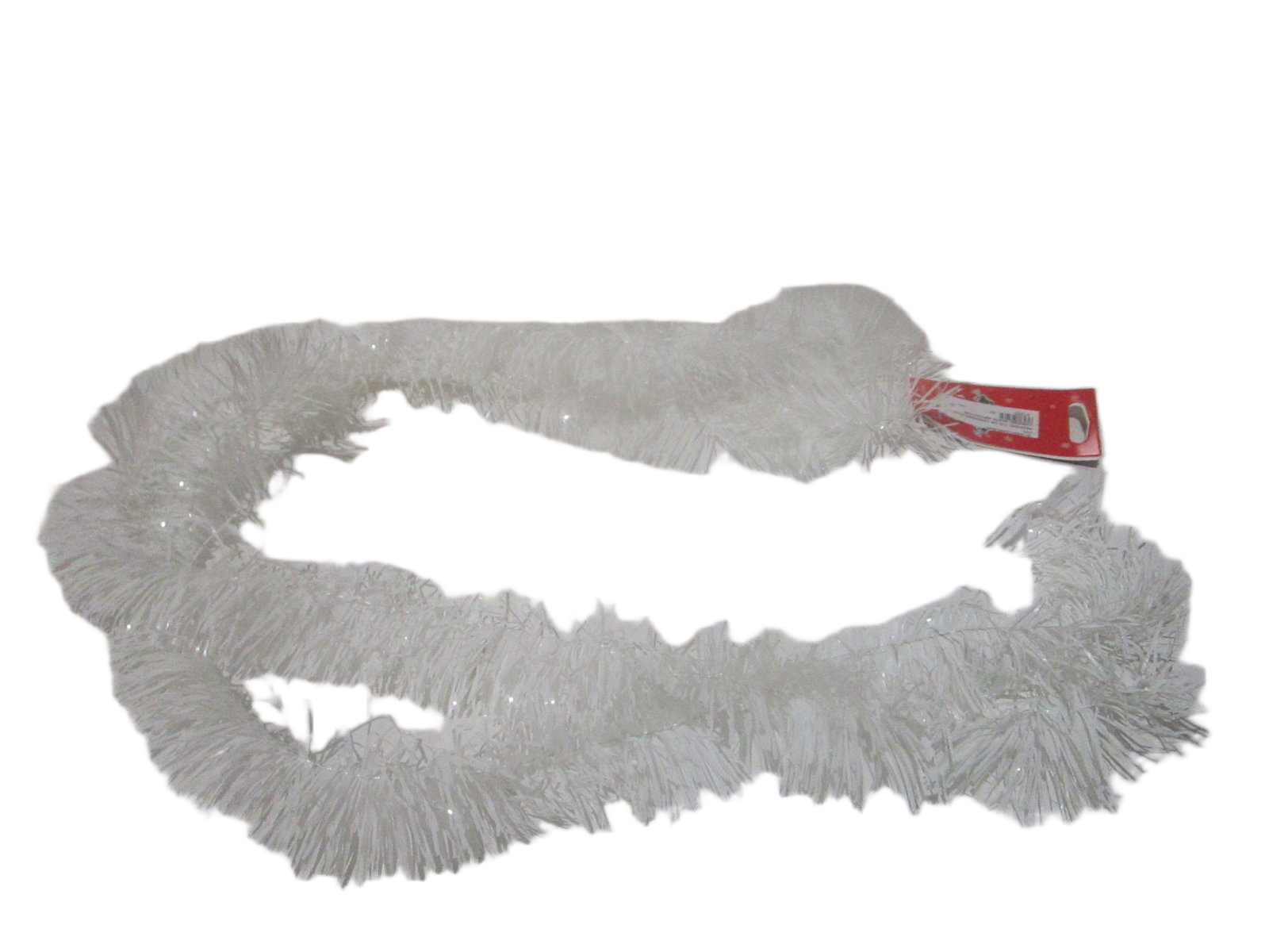 Glossy Garland Pet Packing: Color Card(Without Chinese) White 2m*dia:7cm