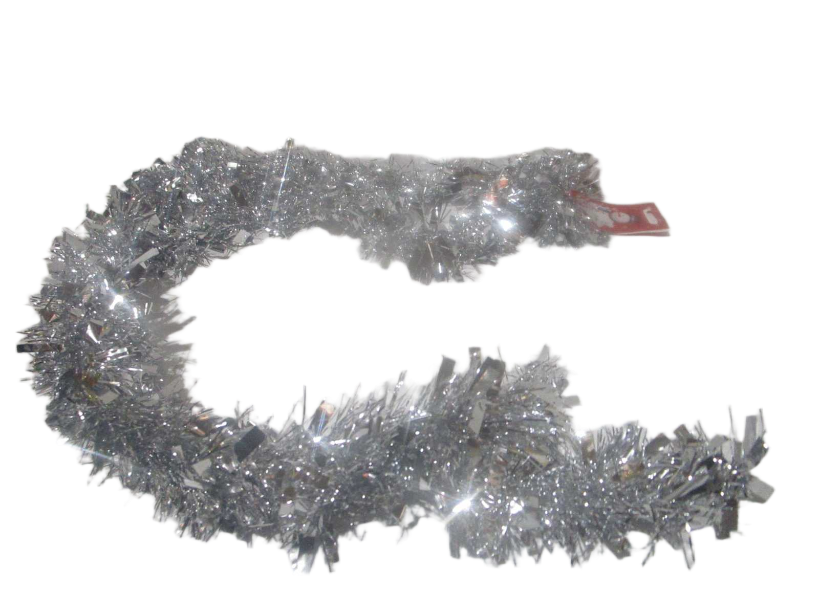 Glossy Garland Pet Packing: Color Card(Without Chinese) Silver 2m*dia:9cm