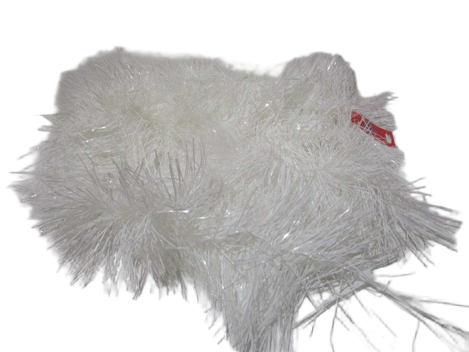 Glossy Garland Pet Packing: Color Card(Without Chinese) White 2m*20cm