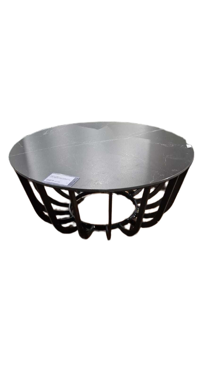 Coffee Table 12mm Ceramic+iron Frame With Black Painting