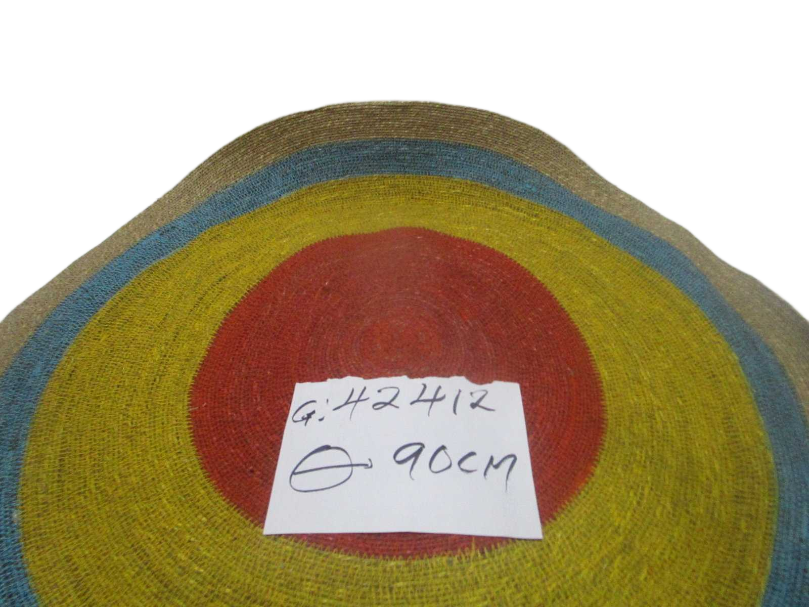 Round Carpet Of Natural Sea Grass Multy Colors Natura