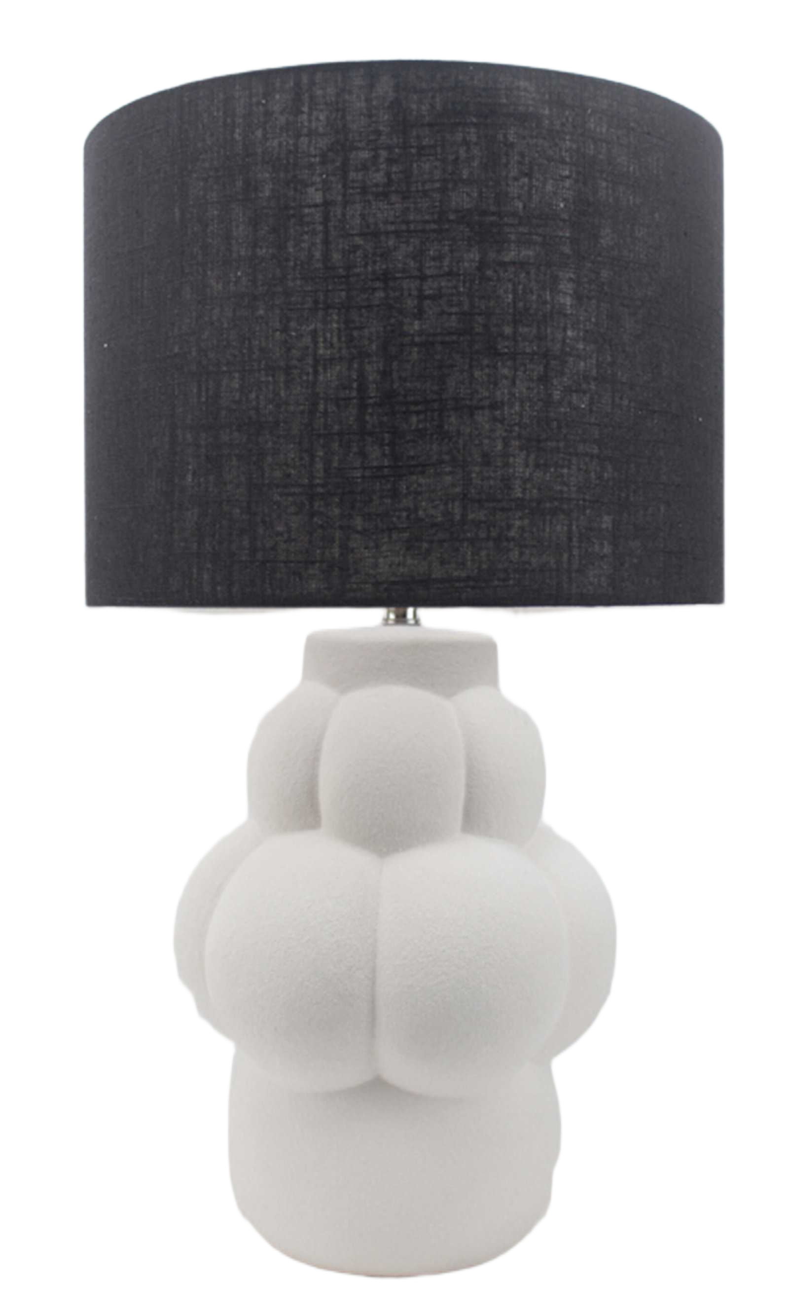 Table Lamp Ceramique French Plug With Fabric Shape