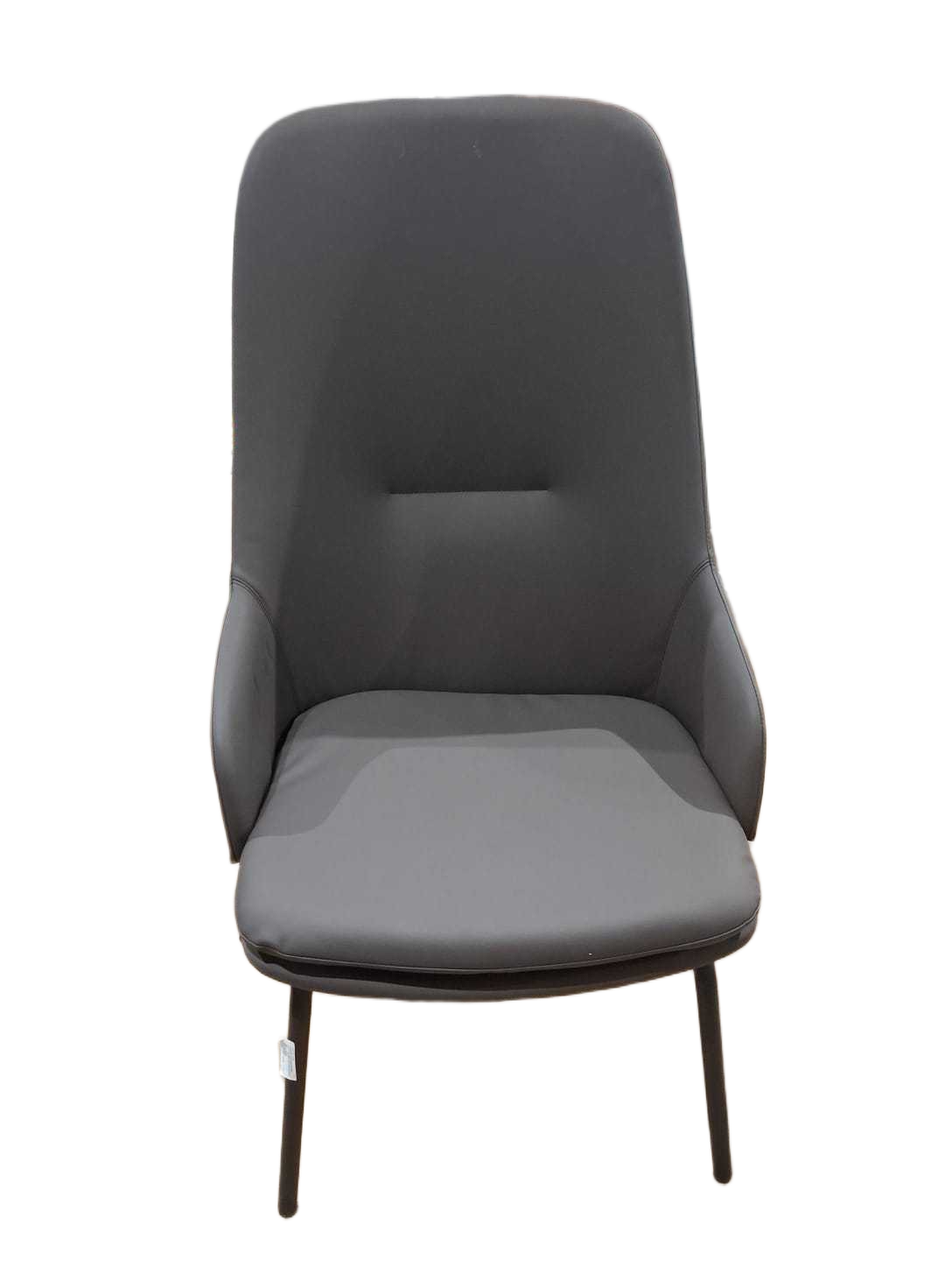 Visitor Chair Pu+iron Base 200 Brown 56.5*71*96 2cl=