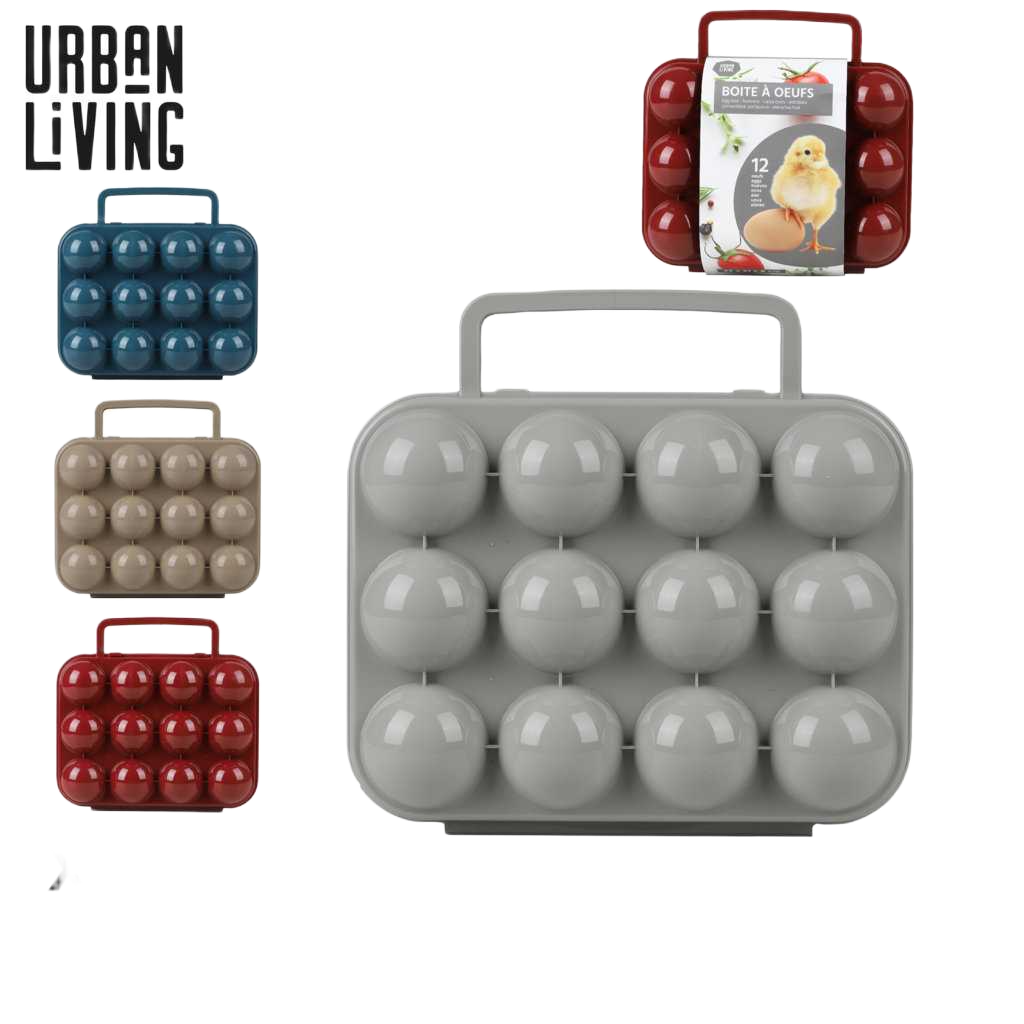 Egg Box X12 Sonoma 4 Colors Mineral/Citadel/Ruby Wine/Dune