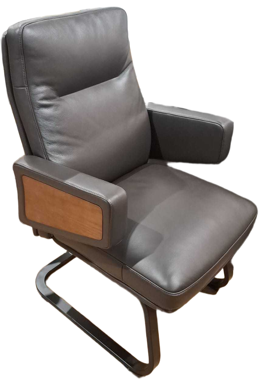 Visitor Chair Leather Mnd6610 Brown 68*71*103