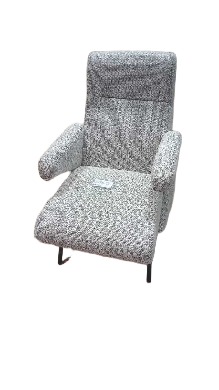 Leisure Chair Agn-1 Black&white Wood Frame+fabric +sponge+ Metal Leg 63x85x94cm