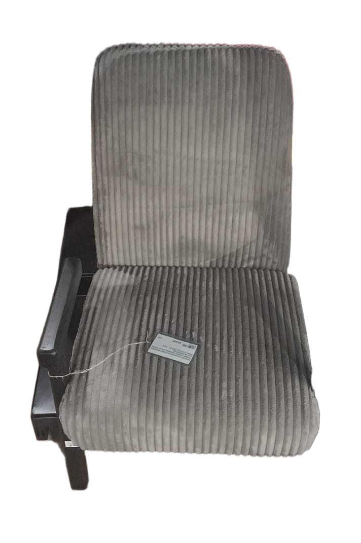 Leisure Chair Xs155-4 Grey Wooden Frame+fabric+sponge+solid Wood Leg 65.5x85x81cm