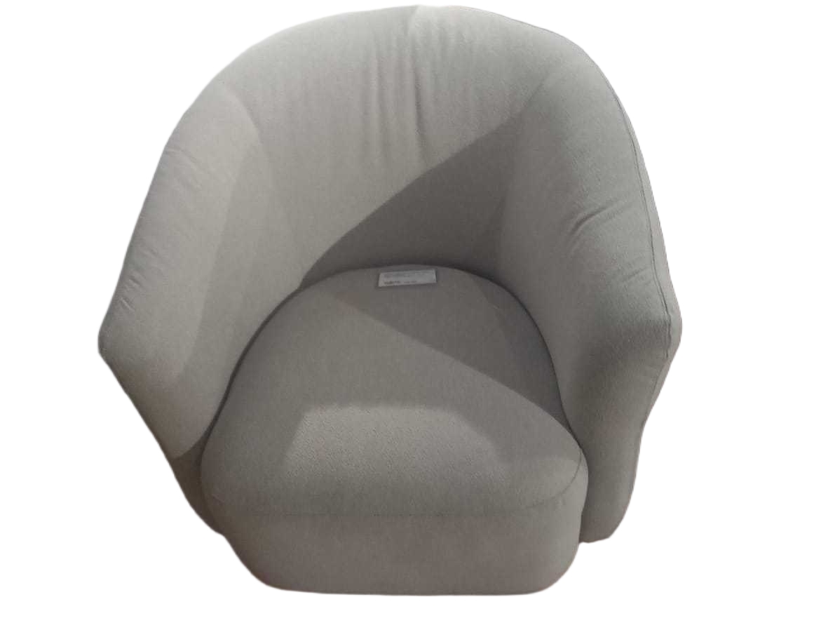 Swivel Arm Chairlake-451 Grey Faric 90x88x79