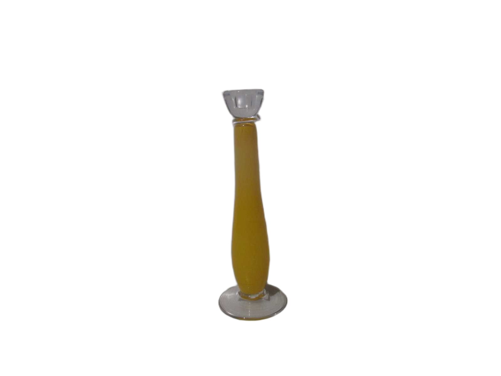 Candlestrick Handmade Large Glass Packing:brown Boxyellow33x10