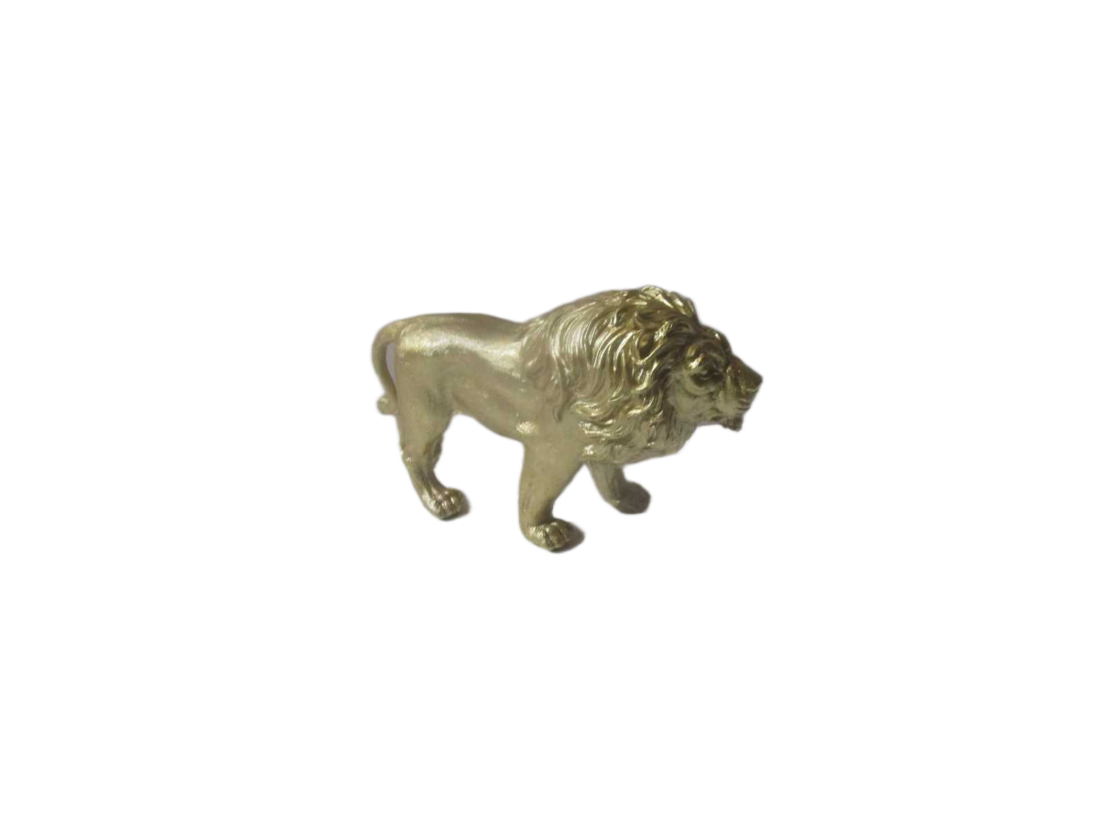Statue Lion Gold 27cm