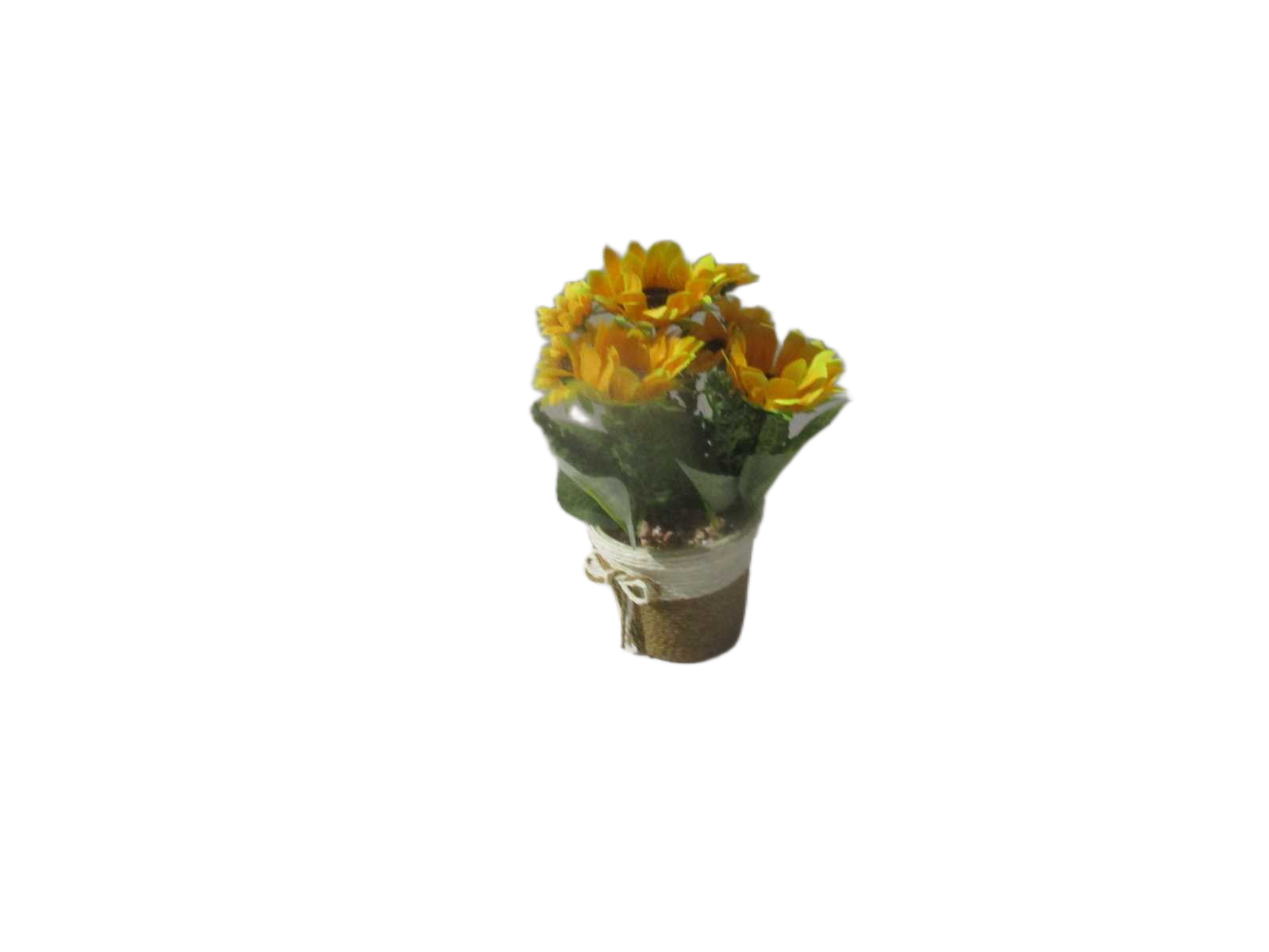 Artificial Plant With Paper Rope Pot Packing: Paper Boxas Photo 20cm
