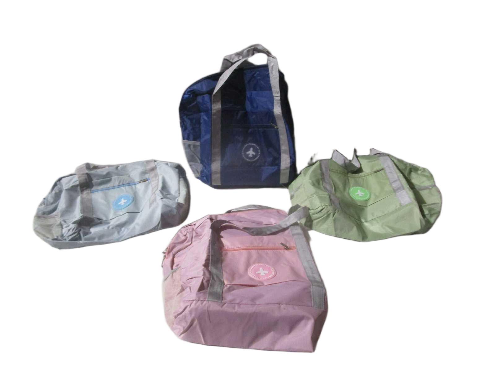 Travel Bag Polyester 4col Assblack+blue+beige+green 43x34x16