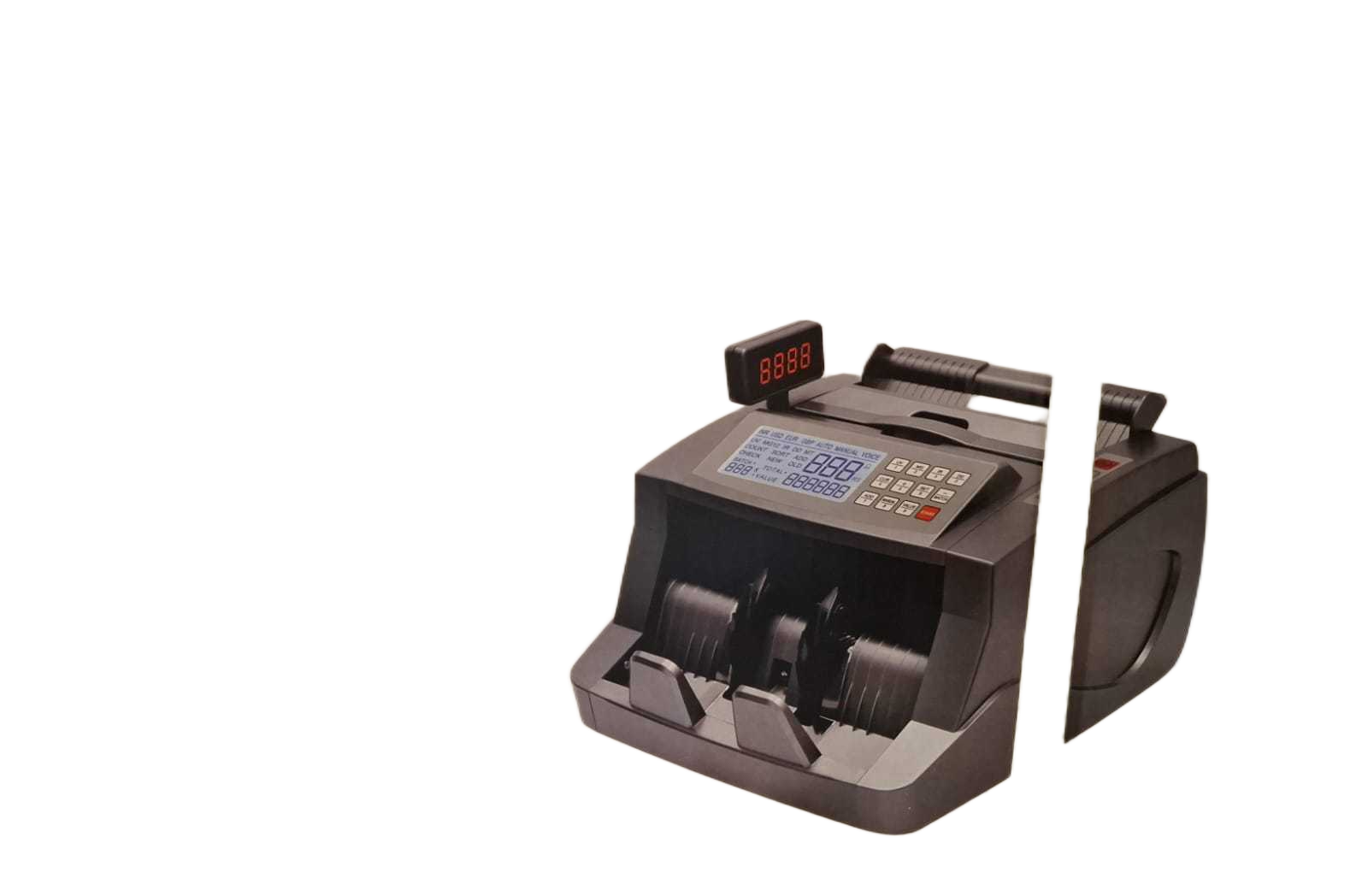 Bill Counter Abs Power Supply:ac 220v±10%50hz Or 110v±10%60hz Stacker Capacity:200 Bills Power Consuption Mimumax: 80w Counting Speed:max1000pcs/Min Packing Color Box As Photo 300*263*206mm G.w:6.0kg