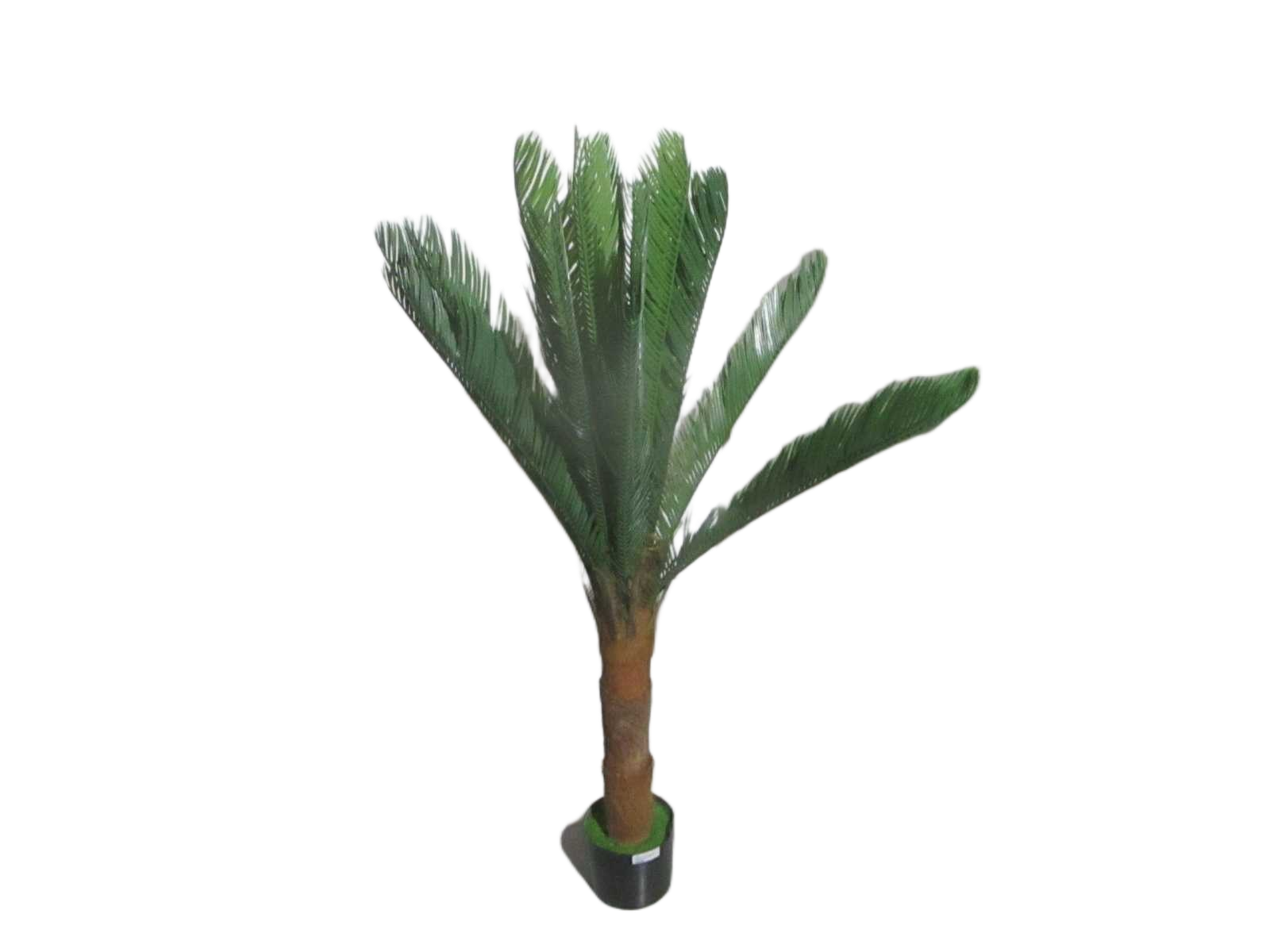 Artificial Sago Cycas 1.3m With Flower Pot 26 Branches Green 130cm