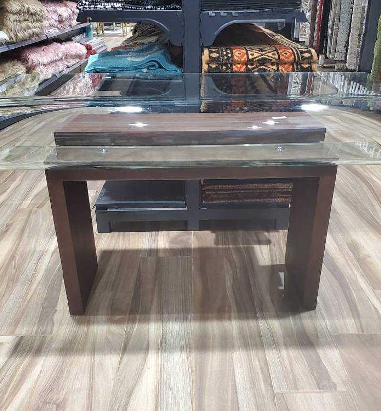 Consol table12mm120x47x78walnut #ref:s1095# 2cl# image